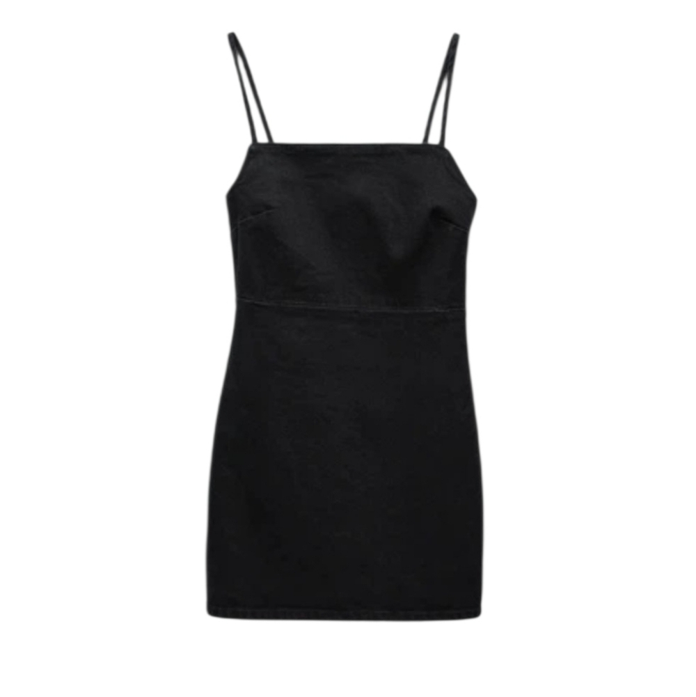 Zara Spaghetti Strap Mini Dress